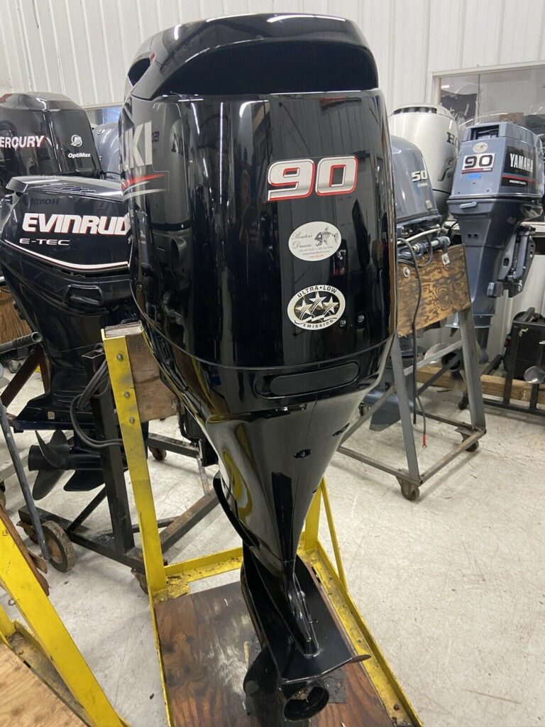 Adesivo Motor De Popa Yamaha 90hp Four Stroke | Parcelamento sem juros